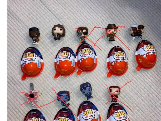 Kinder joy stranger things Kinderi võõrad asjad