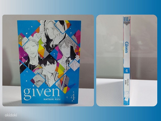 Манга «Given» 4 том (англ)