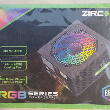 Блок питания для компьютера Zircon RGB 600W Gaming