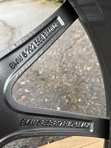20" оригинальные диски BMW стиль 356 5x120 (8 фото из 9)