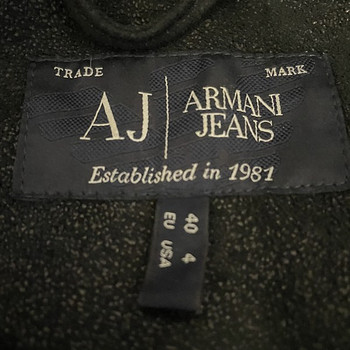 Искусственная дублёнка ARMANI JEANS