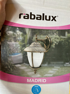 UUS! Rabalux - Seinavalgusti õue 1xE27/60W/230V (1 foto / 3)