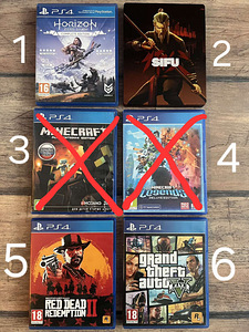 Ps4 games (1 foto / 1)