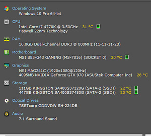 Игровой компьютер i7-4770k GTX 970 16GB RAM (9 фото из 9)