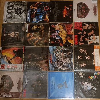 LPs QUEEN, DEEP PURPLE, MSG, I.GILLAN BAND LP Японское издан