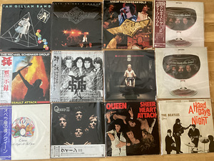 LPs QUEEN, DEEP PURPLE, MSG, I.GILLAN BAND LP Японское издан (2 фото из 2)