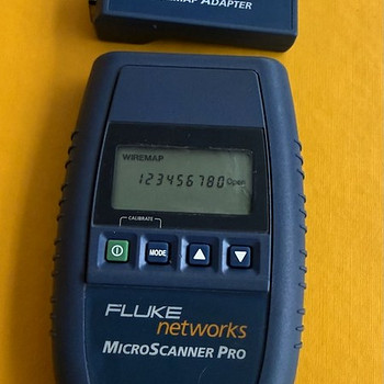 Fluke Networks Microscanner Pro CAT-kaabli tester