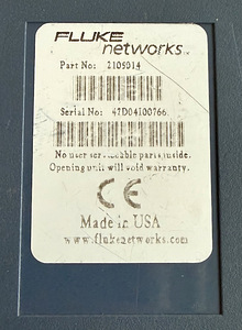 Fluke Networks Microscanner Pro CAT-kaabli tester (2 foto / 2)