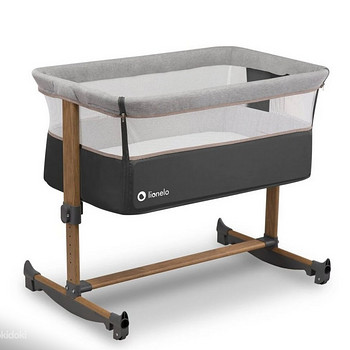 Кроватка Lionelo Leonie 3 in 1 , Grey/Stone