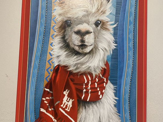 Пазл с ламой