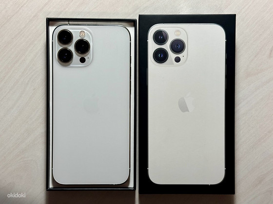 Apple iPhone 13 Pro Max 128GB Silver heas korras