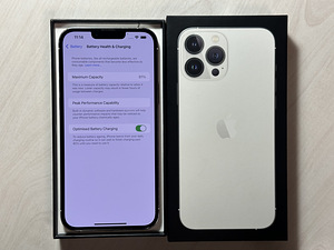 Apple iPhone 13 Pro Max 128GB Silver heas korras (8 foto / 8)