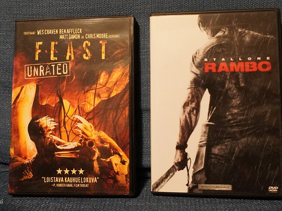 DVD FEAST+RAMBO 4