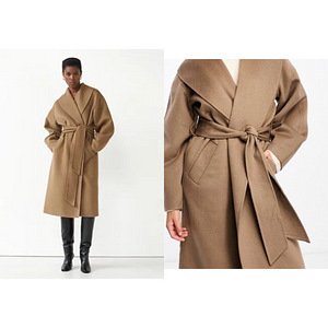 &other stories coat xs beige (1 foto / 2)