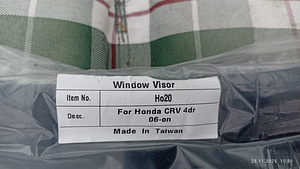 Honda crv 2007.... uste kleebitavad sirmid (1 фото из 3)
