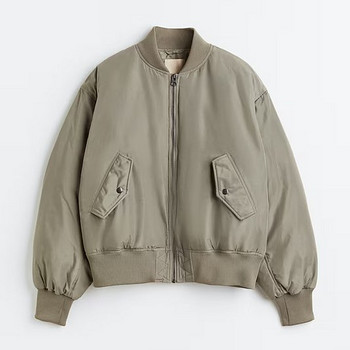 Bomber jacket hm xs oversize down feather
