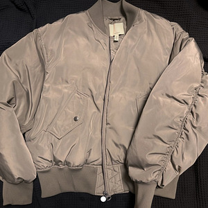 Bomber jacket hm xs oversize down feather (5 фото из 7)