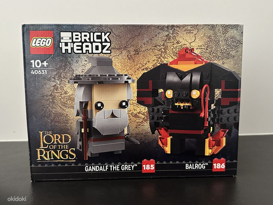 Lego Brickheadz Властелин колец Гэндальф Серый и Балрог