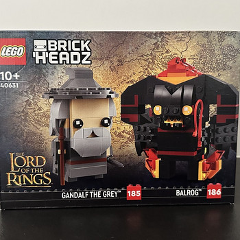 Lego Brickheadz LOTR Gandalf the Grey and Balrog