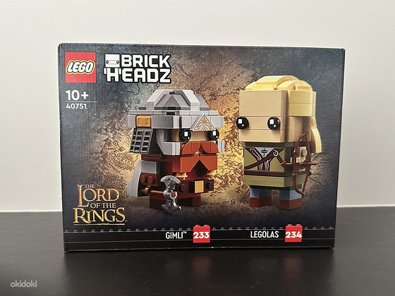 Lego Brickheadz Властелин колец Гимли и Леголас 40751