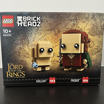 Lego Brickheadz Lord of The Rings Gollum and Frodo 40630