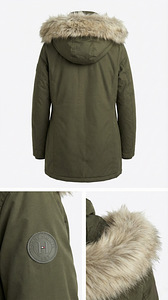 Tommy Hilfiger talveparka (Khaki) — Stiilne ja soe! (3 foto / 3)