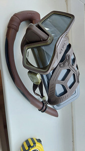 Komplekt - mask, snorgeldaja, nuga, nöör. (4 foto / 4)