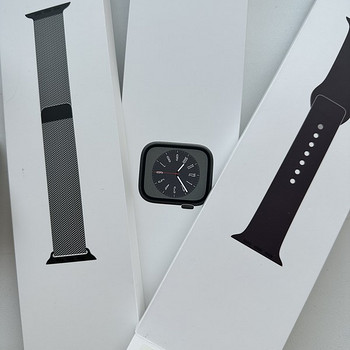 Apple Watch 8 45 мм графит с e-sim