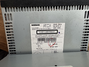 Nissan X-Trail radio (5 foto / 6)