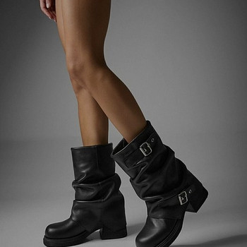 Stradivarius biker boots GRAY, 37 suurus