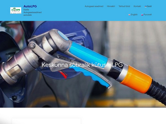 Autogaasiseadmed lpg autole propaan