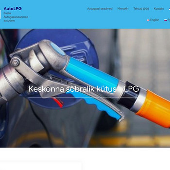 Autogaasiseadmed lpg autole propaan