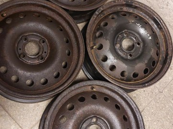 15" стальные диски 4x100 15x5,5 центральное отверстие 60 Nis