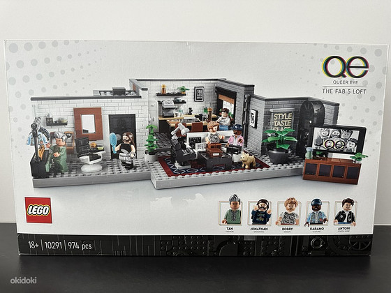 Lego Queer Eye - The Fab 5 Loft 10291