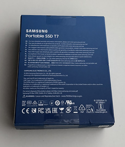 Samsung T7 1 TB USB 3.2 , Gray / Blue (2 фото из 8)