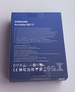 Samsung T7 1 TB USB 3.2 , Gray / Blue (6 фото из 8)