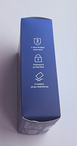 Samsung T7 1 TB USB 3.2 , Gray / Blue (8 фото из 8)