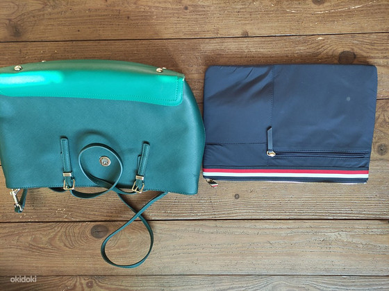 Tommy Hilfiger käekott ja läpaka/tahvli kott