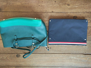 Tommy Hilfiger käekott ja läpaka/tahvli kott (2 foto / 5)