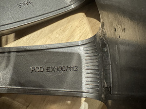 Audi valuveljed, suurus 19, PCD 5x100/112 (4 foto / 6)