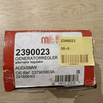 Регулятор напряжения генератора Metzger 2390023 для Audi/BMW
