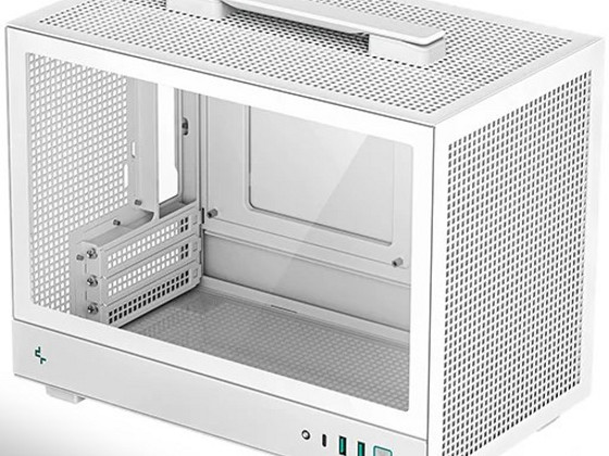 Deepcool CH160 WH Ülikaasaskantav Mini-ITX Korpus