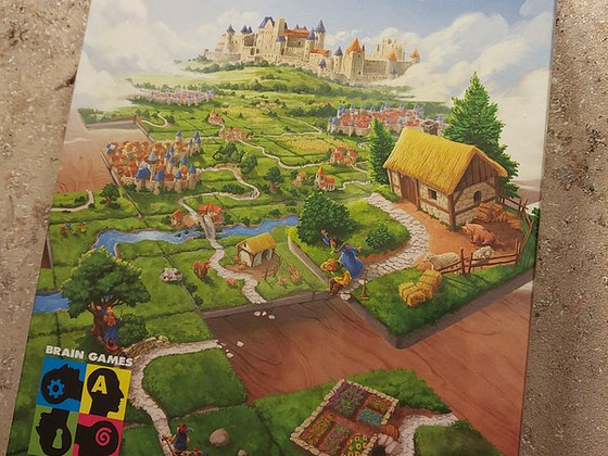 Carcassonne laua mang game 7+