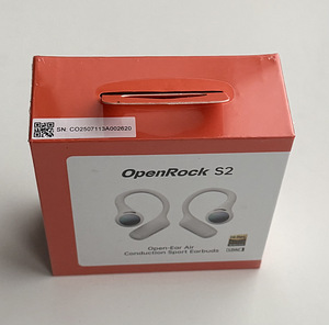 OpenRock S2 Open-Ear Air Conduction Sport Earbuds , White (10 foto / 10)