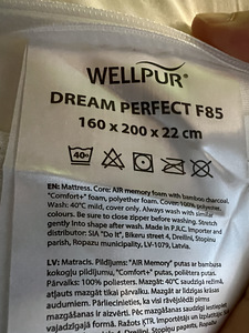 Madrats DREAM PERFECT F85 WELLPUR (1 foto / 1)