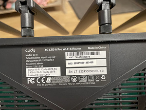Cudy 18 4g router dual-sim (3 foto / 3)