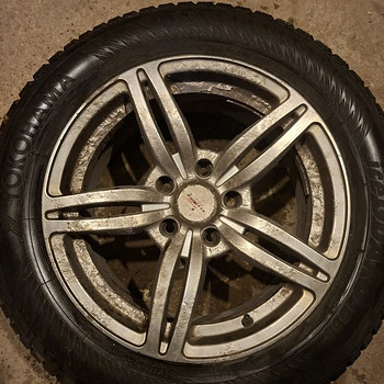 Литые диски 5*112 с резиной Yokohama 215/55 R16