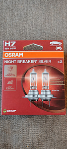 OSRAM H7 NIGHT BREAKER SILVER PIRNID автомобильные лампочки (1 фото из 3)