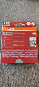 OSRAM H7 NIGHT BREAKER SILVER PIRNID автомобильные лампочки (2 фото из 3)