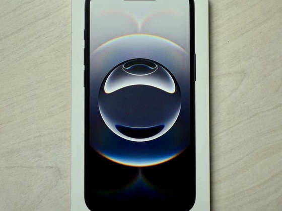 Apple iPhone 16e 128GB must uus. Garantii kuni 08.2027